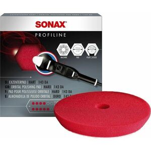 Sonax Profiline korong DA piros - 143 mm kép