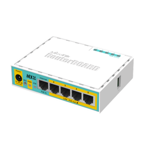 MikroTIK hEX PoE lite Vezetékes Router (RB750UPR2) kép