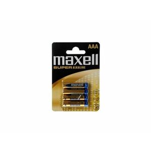 MAXELL Super LR-3 AAA Alkálielem, 4db (790336.04.EU) kép