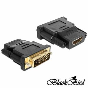 BlackBird BH1251 Átalakító DVI 24+1 Male to HDMI Female kép