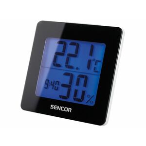 Sencor SWS 1500 B hőmérő ébresztőórával (35049710) fekete kép