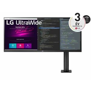 LG UltraWide 34WN780P 34 UW-QHD IPS ergo monitor (34WN780P-B.AEU) kép
