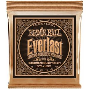 Ernie Ball 2550 Everlast Phosphor Bronze Extra Light kép