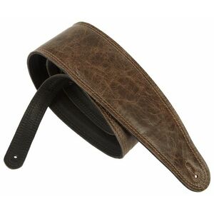Perri's Leathers 7134 3.5" Brown Padded Leather Guitar Strap kép