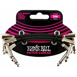 Ernie Ball 3" Flat Ribbon Patch Cable 3-Pack kép