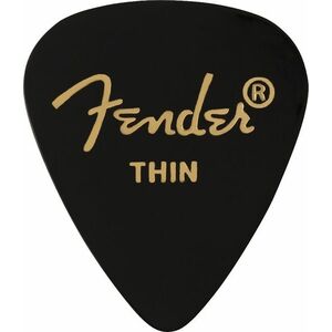 Fender 351 Shape Picks, Thin, Black kép
