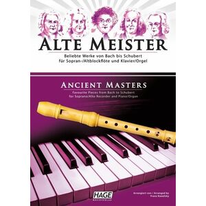 MS Ancient masters for soprano/alto recorder and piano/organ kép