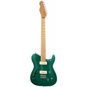 Chapman Guitars ML3 Semi Hollow Pro Traditional Aventurine Green Spark kép