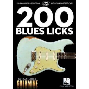 Hal Leonard 200 Blues Licks Guitar Kotta kép