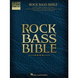 Hal Leonard Rock Bass Bible Kotta kép