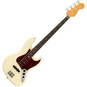 Fender American PRO Jazz Bass RW Olympic White kép