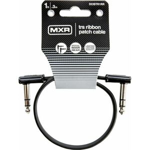 Dunlop MXR DCISTR1RR Ribbon TRS Cable Fekete 30 cm Pipa - Pipa kép