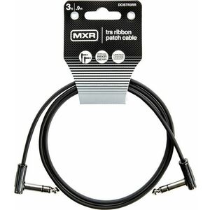 Dunlop MXR DCISTR3RR Ribbon TRS Cable Fekete 0, 9 m Pipa - Pipa kép