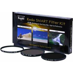 Kenko Smart Filter 3-Kit Protect/CPL/ND8 82mm Objektív szűrő kép