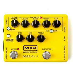 Dunlop MXR M80Y Bass DI+ Special Edition Yellow kép