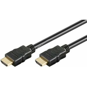 High Speed HDMI kábel Ethernet HDMI A - HDMI A csatlakozóval 0, 5m standard - Kiárusítás! kép