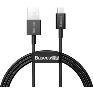Kábel Baseus Superior Series Cable USB to micro USB, 2A, 1m (black) (6953156208476) kép