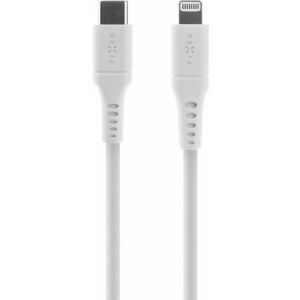 FIXED Cable USB-C to Lightning - PD, MFi, Liquid silicone, 0, 5m, fehér kép