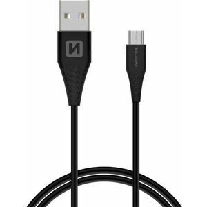 Swissten USB to microUSB - 1, 5m, fekete kép