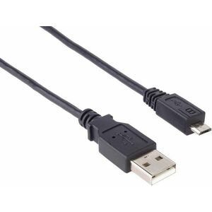 PremiumCord USB-A 2.0 to micro USB-B - 5m, fekete kép