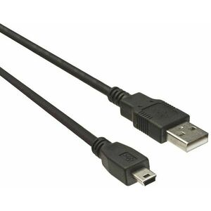 PremiumCord USB-A 2.0 to mini USB-B - 0, 5m, fekete kép