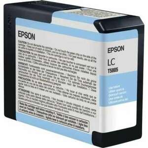 Epson T5805 Light Cyan tintapatron eredeti C13T580500 kép