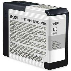 Epson T5809 Light Grey tintapatron eredeti C13T580900 kép