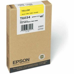 Epson T6034 Yellow tintapatron eredeti C13T603400 kép