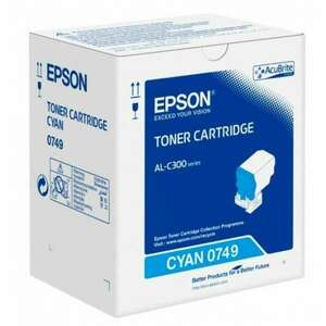 Epson Workforce AL-C300 Cyan lézertoner eredeti 8, 8k C13S050749 kép