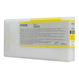 Epson T6534 Yellow tintapatron eredeti 200 ml C13T653400 kép