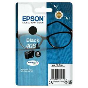 Epson 408L T09K1 Black tintapatron eredeti C13T09K14010 Szemüveg kép