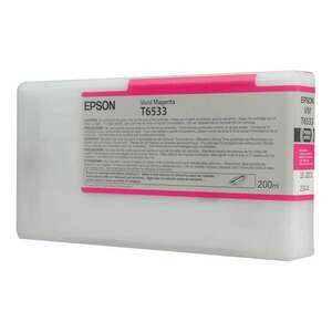 Epson T6533 Magenta tintapatron eredeti 200 ml C13T653300 kép