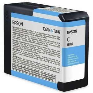 Epson T5802 Cyan tintapatron eredeti C13T580200 kép