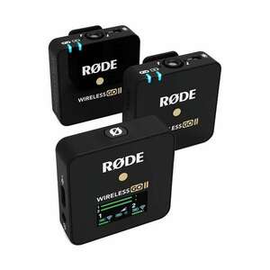 RØDE Wireless GO II ultra kompakt, két csatornás digitális vezeté... kép