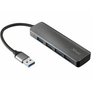 Trust Halyx alumínium 4 portos USB3.2 HUB (23327) kép