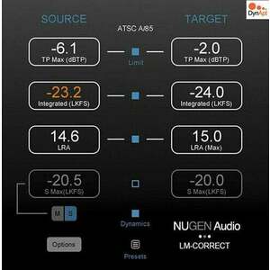 Nugen Audio LM-Cor w DynApt (Extension) (Digitális termék) kép
