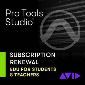 AVID Pro Tools Studio Annual Paid Annual Subscription - EDU (Renewal) (Digitális termék) kép