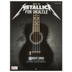 MS Best Of Metallica For Ukulele kép