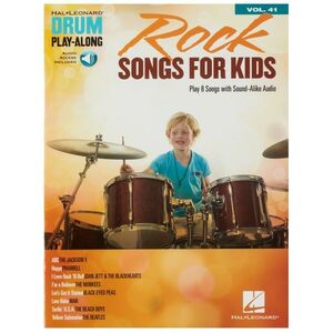 MS Drum Play-Along Volume 41: Rock Songs For Kids kép