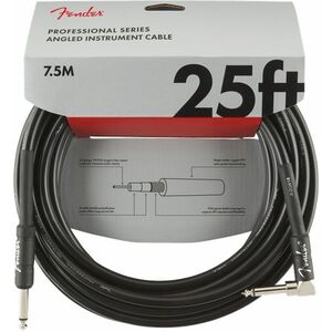Fender Professional Series 25' Instrument Cable Angled kép