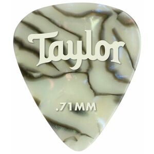 Taylor Celluloid Picks 0.71 Abalone kép