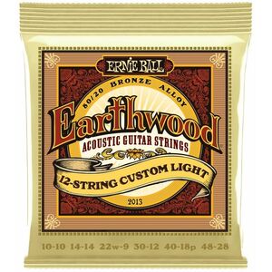 Ernie Ball 2013 Earthwood Custom Light 12-String 80/20 Bronze kép