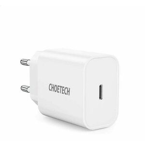 Choetech PD 20W Type-C (USB-C) Wall Charger White kép