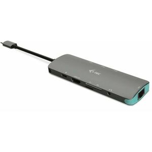 TEC USB-C Metal Nano dokkoló állomás 4K HDMI LAN + Tápellátás 100 W kép