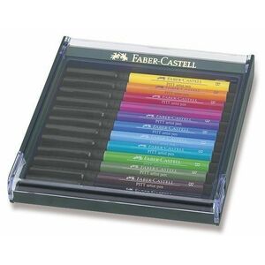 Faber-Castell Pitt Artist Pen Brush, 12 szín kép