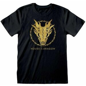 House of The Dragon - Gold Ink Skull - póló, méret S kép