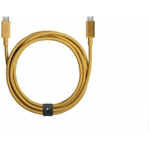 Native Union Belt Cable Pro (USB-C to USB-C) - 2, 4m, Kraft kép