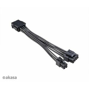 AKASA 8-pin to 8+4-pin Power Adapter Cable kép