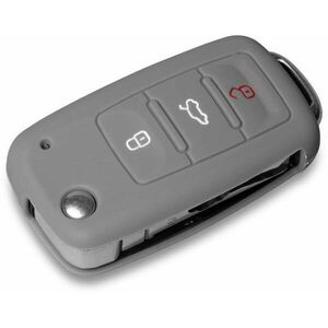 Escape6 ochranné silikonové pouzdro na klíč pro VW/Seat/Škoda s vystřelovacím klíčem barva tmavě šed kép