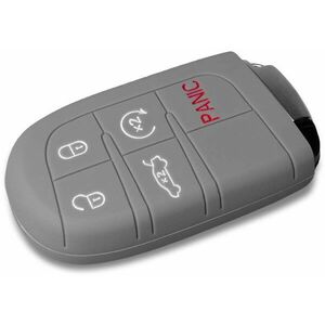Escape6 ochranné silikonové pouzdro na klíč pro Dodge / Jeep barva tmavě šedá kép
